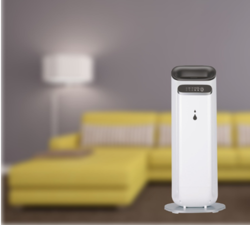 HUMIDIFIER WITH REMOTE CONTROL AND TIMER *THE "OCEAN BREEZE"* - Ecoquest_universal