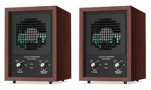 2x Living Air Purifier Classic HEPA - Ecoquest_universal