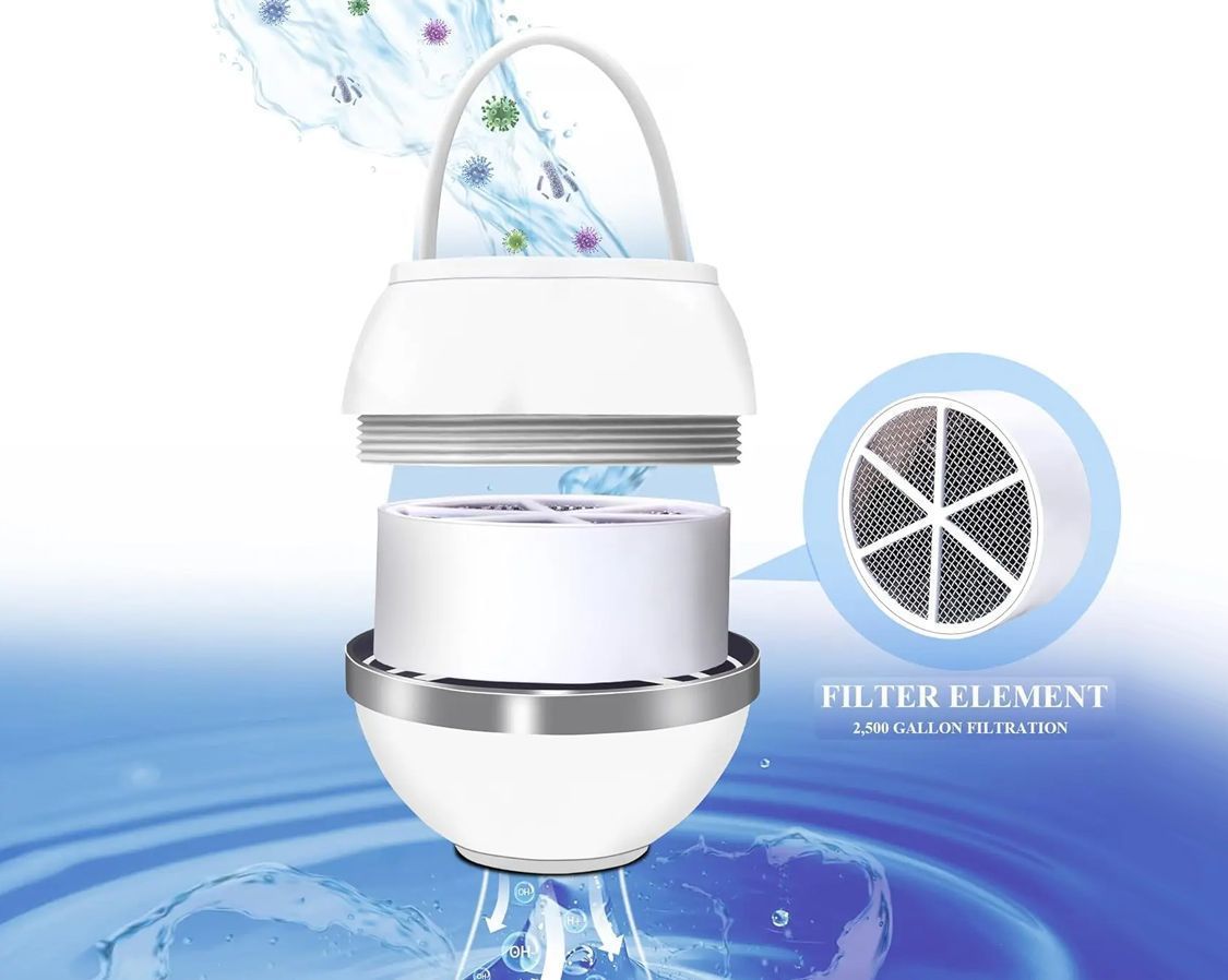 Bathtub Chlorine Removal Filter